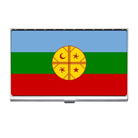 Flag Of The Mapuches Business Card Holder from ArtsNow.com Front