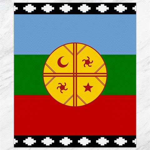 Flag Of The Mapuches Canvas 20  x 24  from ArtsNow.com 19.57 x23.15  Canvas - 1