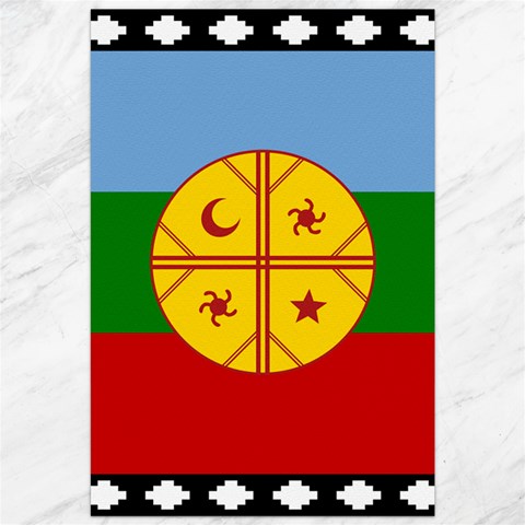 Flag Of The Mapuches Canvas 20  x 30  from ArtsNow.com 19.62 x28.9  Canvas - 1