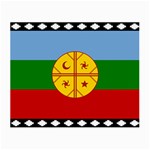 Flag Of The Mapuches Small Glasses Cloth (2 Sides)