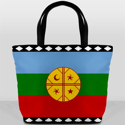Flag Of The Mapuches Bucket Bag from ArtsNow.com Back