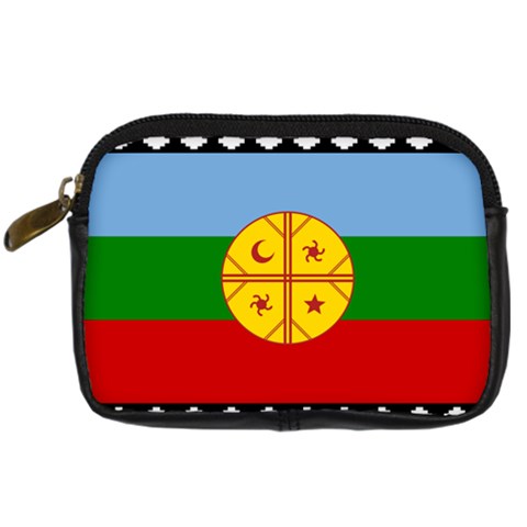 Flag Of The Mapuches Digital Camera Leather Case from ArtsNow.com Front