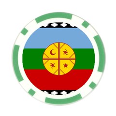 Flag Of The Mapuches Poker Chip Card Guard (10 pack) from ArtsNow.com Front