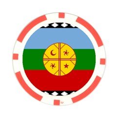 Flag Of The Mapuches Poker Chip Card Guard (10 pack) from ArtsNow.com Back
