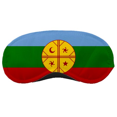 Flag Of The Mapuches Sleep Mask from ArtsNow.com Front