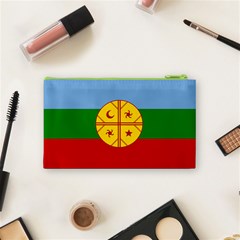 Flag Of The Mapuches Cosmetic Bag (Small) from ArtsNow.com Back