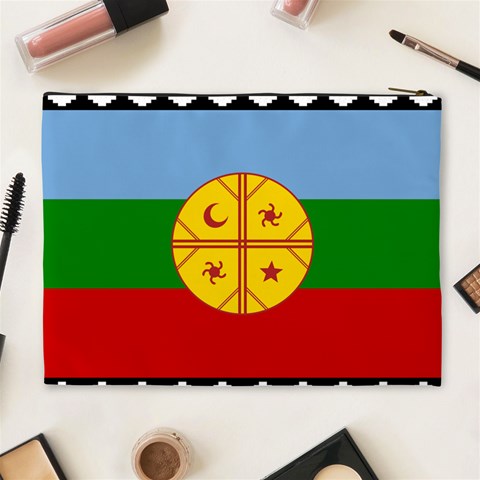 Flag Of The Mapuches Cosmetic Bag (XL) from ArtsNow.com Back
