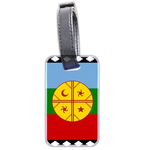 Flag Of The Mapuches Luggage Tag (two sides) from ArtsNow.com Front