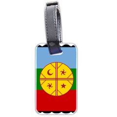 Flag Of The Mapuches Luggage Tag (two sides) from ArtsNow.com Back