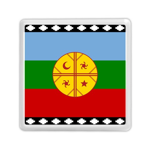 Flag Of The Mapuches Memory Card Reader (Square) from ArtsNow.com Front