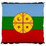 Flag Of The Mapuches Large Cushion Case (One Side)