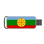 Flag Of The Mapuches Portable USB Flash (One Side)