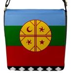 Flag Of The Mapuches Flap Closure Messenger Bag (S)