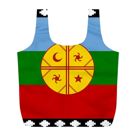 Flag Of The Mapuches Full Print Recycle Bag (L) from ArtsNow.com Front