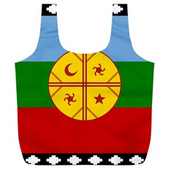 Flag Of The Mapuches Full Print Recycle Bag (XL) from ArtsNow.com Back