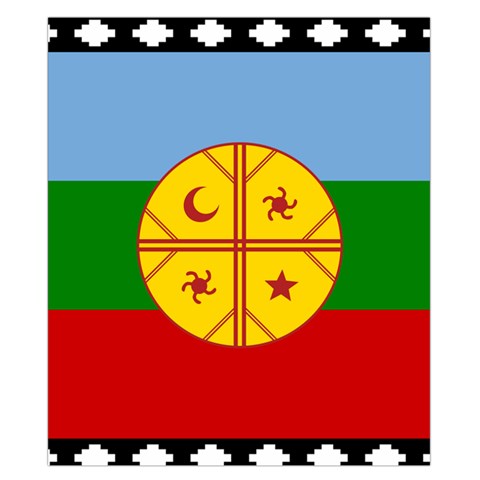 Flag Of The Mapuches Duvet Cover Double Side (California King Size) from ArtsNow.com Front