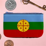 Flag Of The Mapuches Large Coin Purse