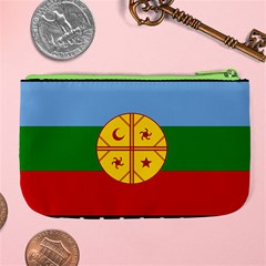 Flag Of The Mapuches Large Coin Purse from ArtsNow.com Back