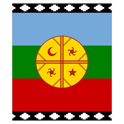 Flag Of The Mapuches Drawstring Pouch (XS) from ArtsNow.com Front