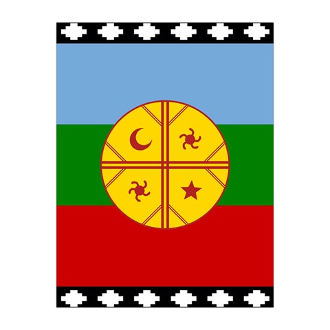 Flag Of The Mapuches Medium Tapestry from ArtsNow.com Front
