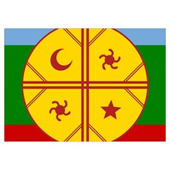 Flag Of The Mapuches Everyday Shoulder Bag with Pouch Bag from ArtsNow.com Zipper Tail