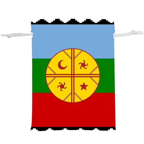 Flag Of The Mapuches Lightweight Drawstring Pouch (XL) from ArtsNow.com Front