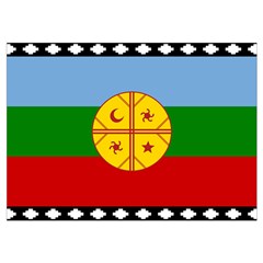 Flag Of The Mapuches Wristlet Pouch Bag (Small) from ArtsNow.com Belt Loop
