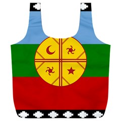 Flag Of The Mapuches Full Print Recycle Bag (XXL) from ArtsNow.com Back