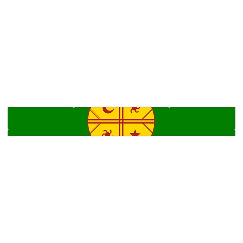 Flag Of The Mapuches Make Up Case (Large) from ArtsNow.com Zipper Back
