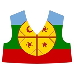 Flag Of The Mapuches Kids  Midi Sailor Dress from ArtsNow.com Front Top