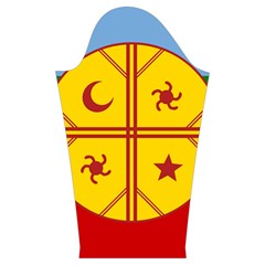 Flag Of The Mapuches Kids  Midi Sailor Dress from ArtsNow.com Sleeve Left