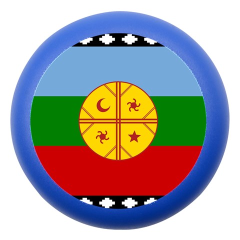 Flag Of The Mapuches Dento Box with Mirror from ArtsNow.com Front