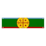 Flag Of The Mapuches Banner and Sign 4  x 1 
