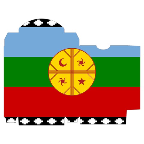 Flag Of The Mapuches Playing Cards Single Design (Rectangle) with Custom Box from ArtsNow.com Poker Box