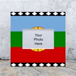 Flag Of The Mapuches White Box Photo Frame 4  x 6 