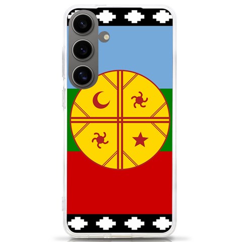 Flag Of The Mapuches Samsung Galaxy S24 Ultra 6.9 Inch TPU UV Case from ArtsNow.com Front