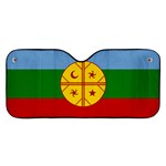 Flag Of The Mapuches Car Windshield Sunshade