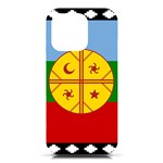 Flag Of The Mapuches iPhone 16 Pro Black UV Print PC Hardshell Case