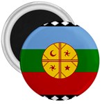Flag Of The Mapuches Svg 3  Magnets