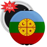 Flag Of The Mapuches Svg 3  Magnets (10 pack) 
