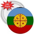 Flag Of The Mapuches Svg 3  Buttons (100 pack) 