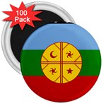 Flag Of The Mapuches Svg 3  Magnets (100 pack)