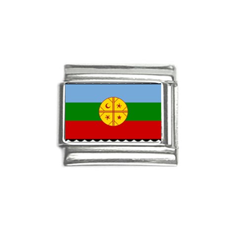 Flag Of The Mapuches Svg Italian Charm (9mm) from ArtsNow.com Front