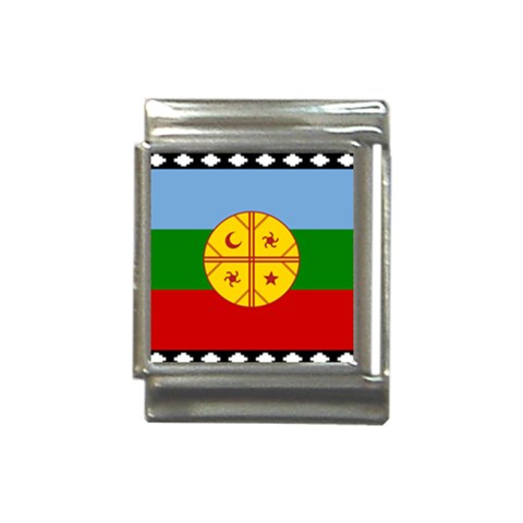 Flag Of The Mapuches Svg Italian Charm (13mm) from ArtsNow.com Front