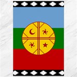 Flag Of The Mapuches Svg Canvas 12  x 18 