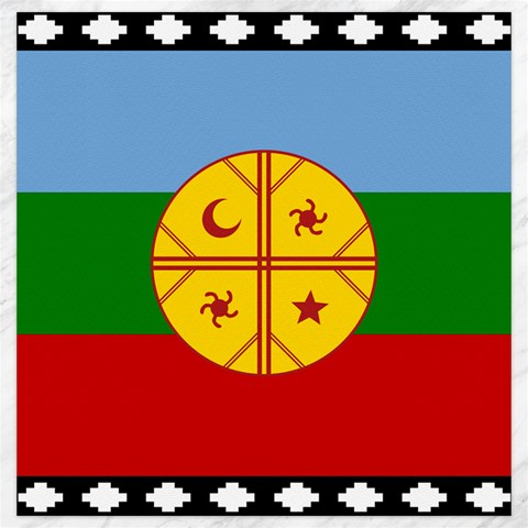 Flag Of The Mapuches Svg Canvas 20  x 20  from ArtsNow.com 19 x19.27  Canvas - 1