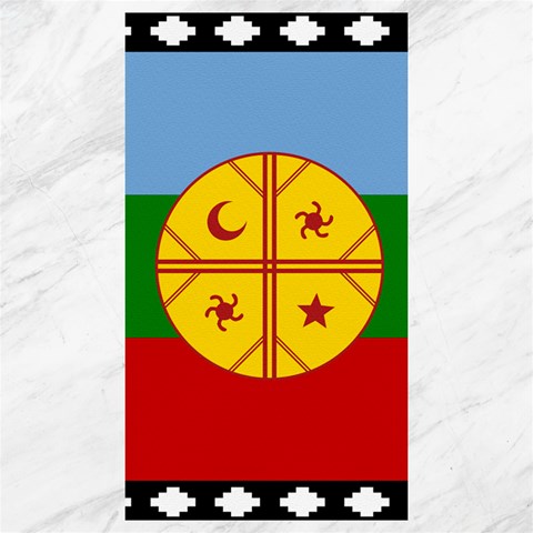 Flag Of The Mapuches Svg Canvas 40  x 72  from ArtsNow.com 39.28 x69.23  Canvas - 1