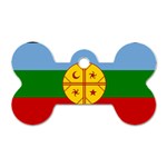 Flag Of The Mapuches Svg Dog Tag Bone (Two Sides)