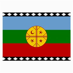 Flag Of The Mapuches Svg Large Glasses Cloth (2 Sides) from ArtsNow.com Back