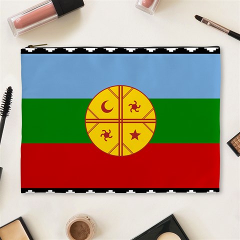 Flag Of The Mapuches Svg Cosmetic Bag (XL) from ArtsNow.com Front